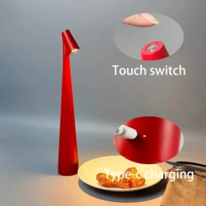 Modern Room dimmable rechargeable Reading led desk table lamp